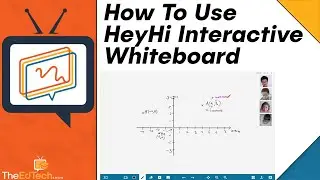 How To Use HeyHi Digital Interactive Whiteboard Tutorial - (Best Online Teaching Digital Whiteboard)