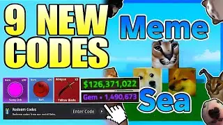 🤡NEW🤡 ALL WORKING CODES FOR MEME SEA IN SEPTEMBER 2024! ROBLOX MEME SEA CODES