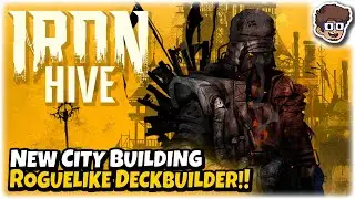 New City Building Roguelike Deckbuilder!! | Lets Try IRONHIVE