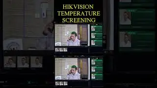 HIKVISION TEMPERATURE SCREENING #shorts