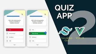 Quiz App with Vue, Tailwind and Open Trivia API Part 2: On Click User Feedback