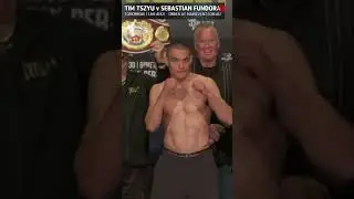 Tim Tszyu's got jokes l Official Weigh-in l Tszyu v Fundora l Boxing l Mainevent