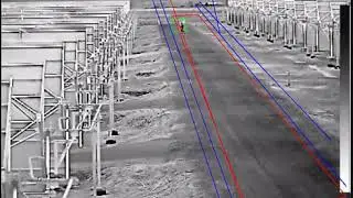 400m VCA Behavior Analysis TestHuman By Hikvision Thermal System