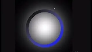 create an animated glowing circle in Photoshop tutorial