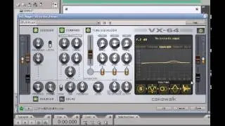 Обработка звука в Cakewalk VX 64 Vocal Strip с обзором