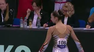 Sien Ghekiere Belgien Stufenbarren - Gerätfinale EnBW DTB Pokal 2024 Stuttgart