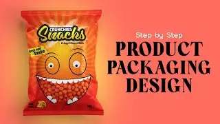 How to Create Print Ready Die Cut Lines and Bleed Area – Chips Bag Packaging Design in Illustrator