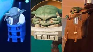 All YODA, GROGU & BABY YODA REACTIONS / SOUND EFFECTS in Fortnite! Fortnite Voice lines / Reactions!