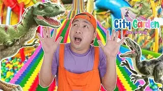 BANG BENT BERMAIN DI CITY GARDEN PLAYGROUND | INDOOR PLAYGROUND | MAKAN SESUAI EMOJI
