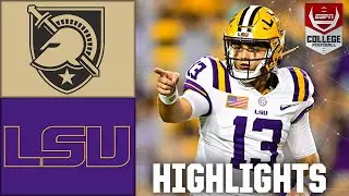 Army Black Knights vs. LSU Tigers | Full Game Highlights