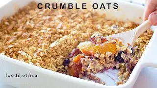 Easy Crumble Oats | Breackfast Meal Prep