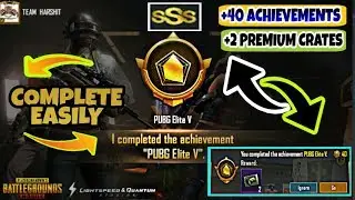 Easyway To Get (SSS RATING) 2 PREMIUM CEATES,  HOW TO COMPLETE SSS MISSION IN PUBG MOBILE