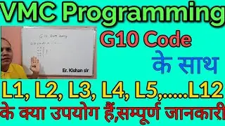 VMC Programming. VMC G10 L1, L2, L3,.......L12 . VMC How to Use G10 Code. VMC G10. G10 Code on VMC.