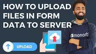 How to Upload Files With React  - Code With FrontedWala | Hindi