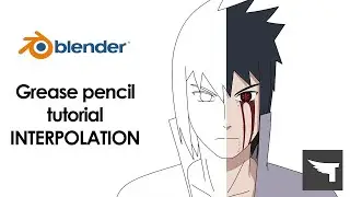 Blender Grease Pencil Tutorial | INTERPOLATION | Blender 2.92