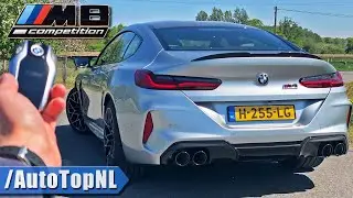 BMW M8 COMPETITION Gran Coupe REVIEW on AUTOBAHN [NO SPEED LIMIT] by AutoTopNL