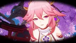 Genshin Impact 2.1 Trailer but only with Yae Miko (Yae Guuji) scenes