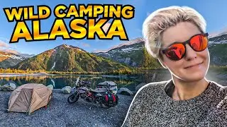 Wild Camping in Alaska | Solo Woman Ride - EP. 261