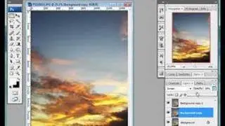 Cool Photoshop - Enhance sunset