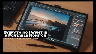 An All-in-one Portable Monitor for Photographers - ProArt PA169CDV Color Accurate Pen Display Review