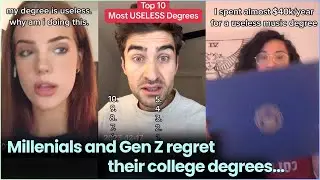 Millennials and Gen Z Are Regretting Their College Degree