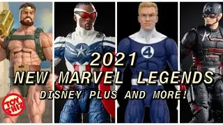 NEW 2021 Marvel Legends REVEALED! Disney Plus, Fantastic Four and MORE!