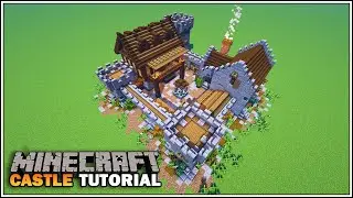 Minecraft Small Castle Tutorial [How to Build in Survival]