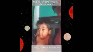 Toddler  facial expressions when his song 🪐 comes on.😂🚀