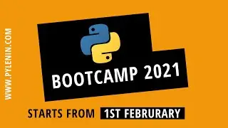 Python Bootcamp 2021 for beginners - Starts 1st February, 2021