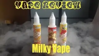 Обзор жидкостей для электронных сигарет Milky Vape
