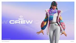 September 2024's #Fortnite Crew Skin All Variants