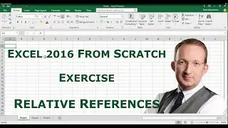 Excel 2016 from Scratch. Exercise - Relative Cell References