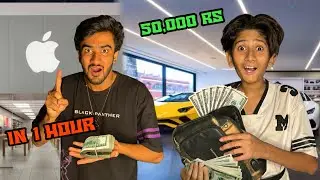 Spending 50,000 Rs in 1 Hour Challenge!🤑