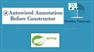 23. @Autowired annotation before constructor in spring