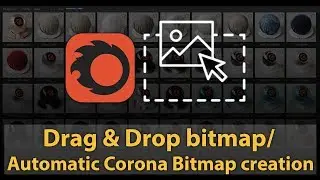 Drag & Drop bitmap - Automatic Corona Bitmap creation | ezMat