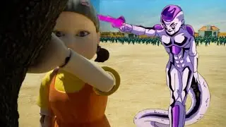 Toca Toca Dance JOINS Squid Game | Frieza dance