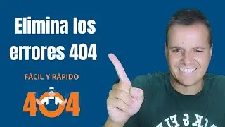 Cómo eliminar errores 404