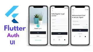 Flutter- Firebase series -2 || Firebase Auth UI, Welcome  Login, Sign Up, Forgot Password Screen