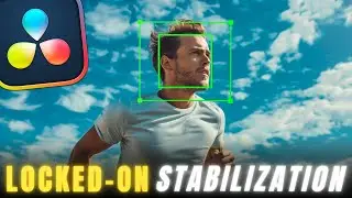 LOCKED-ON STABILIZATION EFFECT | Davinci Resolve 19 Tutorial