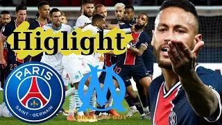 PARIS SAINT-GERMAIN - OLYMPIQUE DE MARSEILLE (4 - 0) - Highlights - (PSG - OM) / 2023/2024