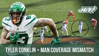 Tyler Conklin is DESTROYING man coverage | Breakout season loading?? | Jets Film Breakdown 👀🎥