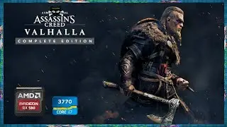 Assassin's Creed Valhalla - RX 580 8GB 2048SP + i7- 3770 + 16gb Ram