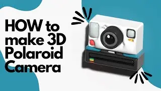 HOW TO MAKE 3D POLAROID CAMERA IN SECONDS IN ADOBE ILLUSTRATOR