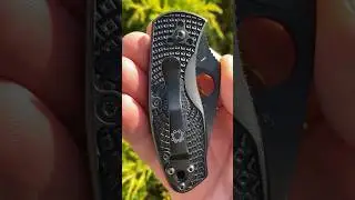 Spyderco Ambitious Lightweight Black #spydercoknives #smaks