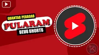 Quantas pessoas pularam seus vídeos Shorts?