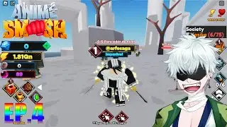 (SAGA 4) Finalmente cheguei no penúltimo mundo do Anime Smash Simulator... roblox