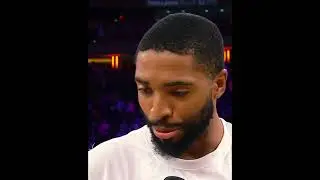 Mikal Bridges Talks @NYKnicks After W vs T-Wolves #nba#nyc #knicks