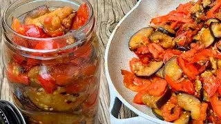 Жареные Баклажаны это вкусно и быстро. Время поесть.