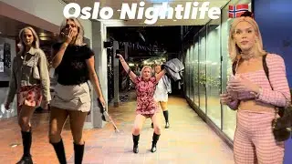 OSLO NIGHTLIFE 4K-NORWAY WALKING TOUR-WHAT HAPPENS AFTER MIDNIGHT,Crazy Nightlife