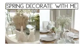 NEW! SPRING DECORATE WITH ME | Target and Ikea Spring Shop With Me, Clean and Decorate For Spring